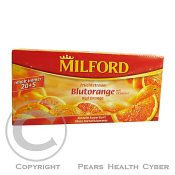 MILFORD Ovocný čaj červený pomeranč 25x3g n.s.