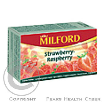 MILFORD Ovocný čaj jahoda-malina n.s.20x2.25g