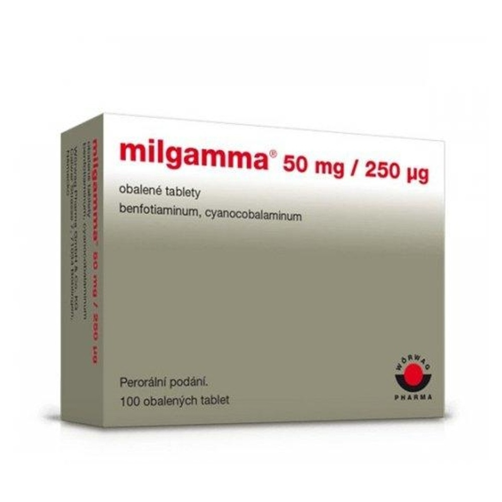 Levně MILGAMMA 100 obalených tablet