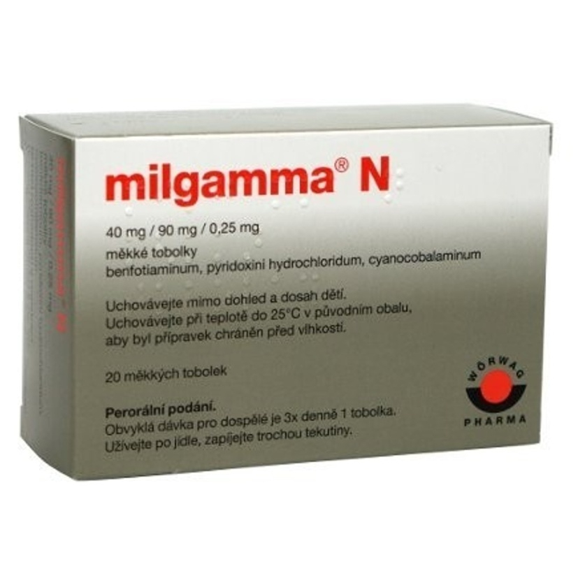 Levně MILGAMMA N 20 měkkých tobolek