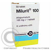 MILURIT 100  50X100MG Tablety