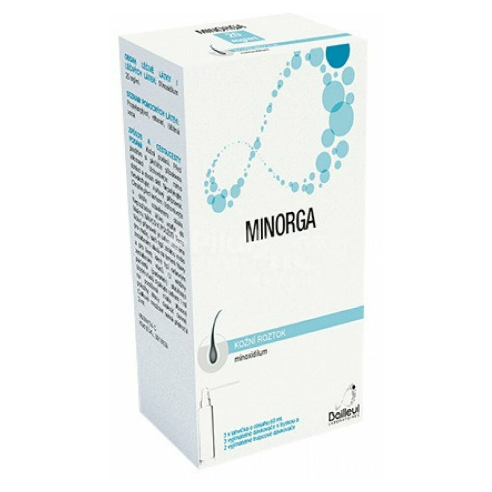 E-shop MINORGA Kožní roztok 20 mg 3 x 60 ml