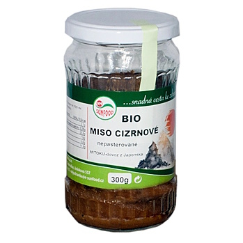 SUNFOOD Miso cizrnové BIO 300 g (Pasty a omáčky) - Vícesložkové, Sladké, Slané, BIO, Přírodní