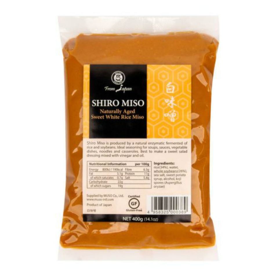 E-shop MUSO Miso shiro bílá rýže 400 g, poškozený obal