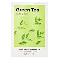 MISSHA Airy fit sheet mask green tea plátýnková maska 19 g