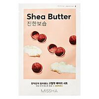 MISSHA Airy fit sheet mask shea butter plátýnková maska 19 g
