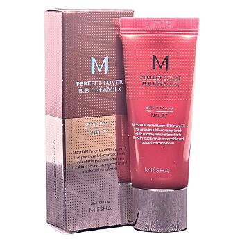MISSHA M Perfect cover BB krém EX SPF42/PA+++ odstín č.27 20 ml (Korejské tónovací přípravky) - Hydratační, Krycí, Ochranný faktor