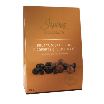 ISPIRITI Mix ovoce a ořechů v čokoládě 120 g