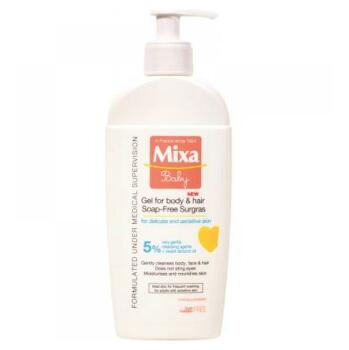 MIXA Baby mycí gel 2v1 na tělo a vlásky 250 ml