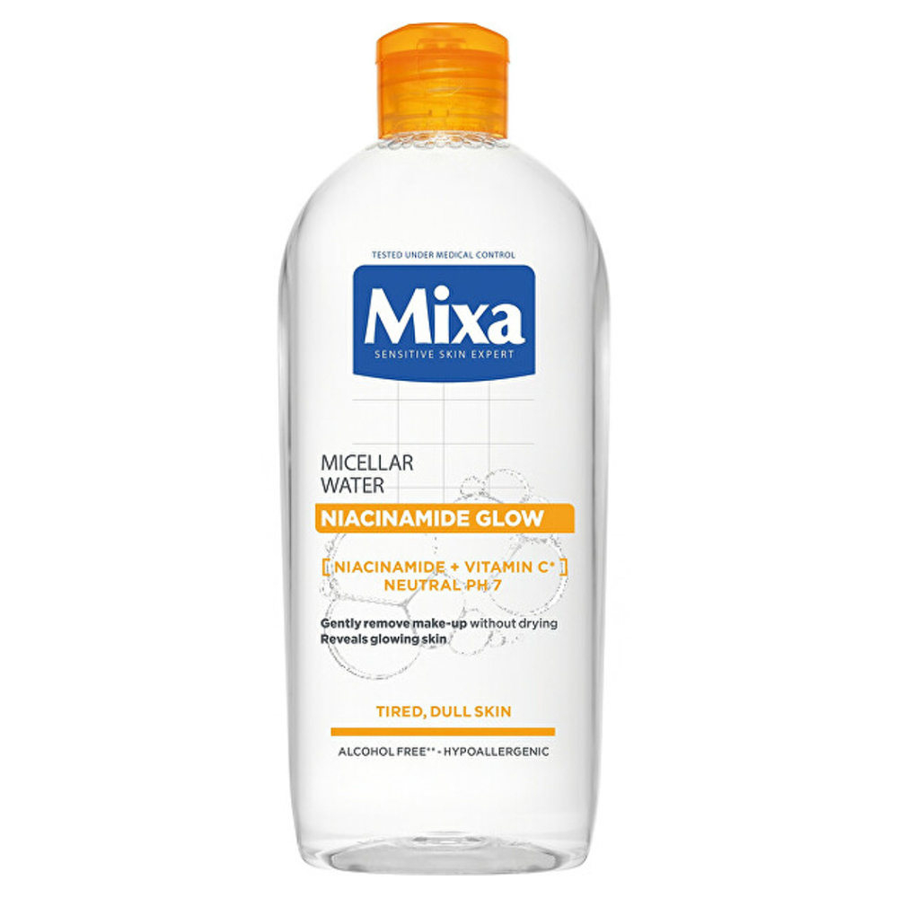 MIXA Niacinamide Glow Micelární voda 400 ml