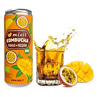 MIXIT Kombucha mango a passion fruit BIO 330 ml