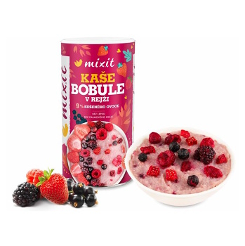 MIXIT Bobule v rejži 380 g (Rýžové kaše) - Přírodní, Lyofilizované, Instantní