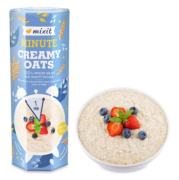 MIXIT Creamy oats minutové ovesné vločky 750 g (Vločky) - Ekologické, Přírodní
