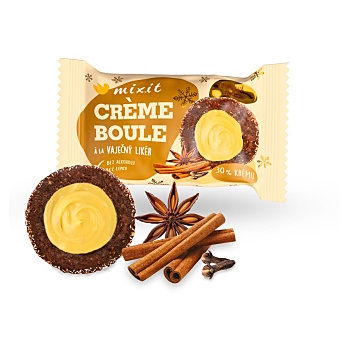 MIXIT Créme boule á la vaječný likér 30 g (Sušenky, oplatky) - Sladké