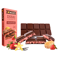 MIXIT Dubajská čokoláda s jahodovou náplní 70 g