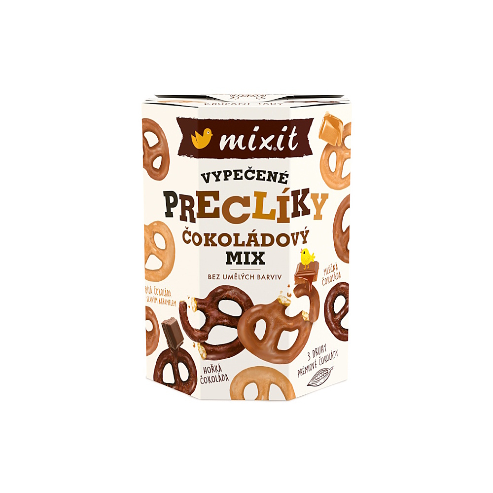 Mixit Preclíky čokoláda trio 250 g koupíte na Lekarna.cz