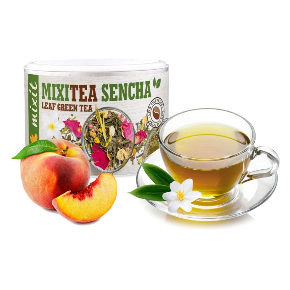 E-shop MIXIT Mixitea zelený čaj senza broskev 65 g