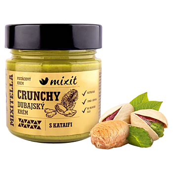 MIXIT Mixitella křupavý dubajský krém s kataifi 220 g (Čokoládová másla a krémy) - Sladké