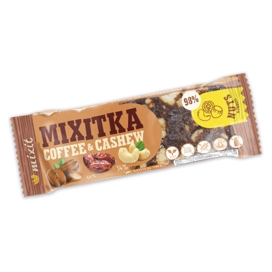 E-shop MIXIT Mixitka bez lepku káva a kešu 44 g