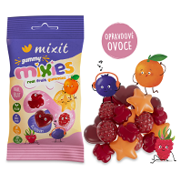MIXIT Ovocné mixies přírodní želé bonbony 35 g