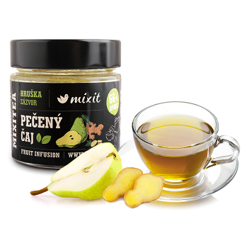 MIXIT Pečený čaj Mixitea hruška a zázvor 195 g (Ovocné čaje)