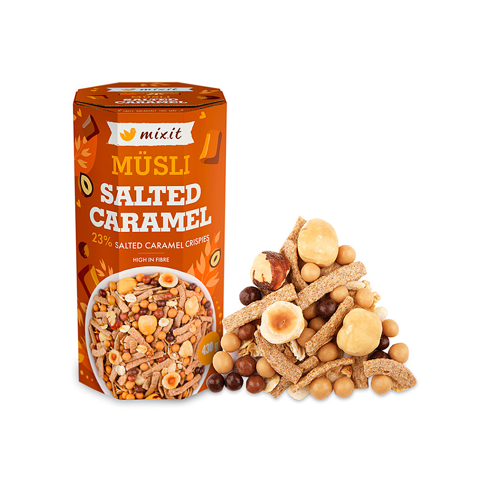 MIXIT Pečený mixit slaný karamel 490 g