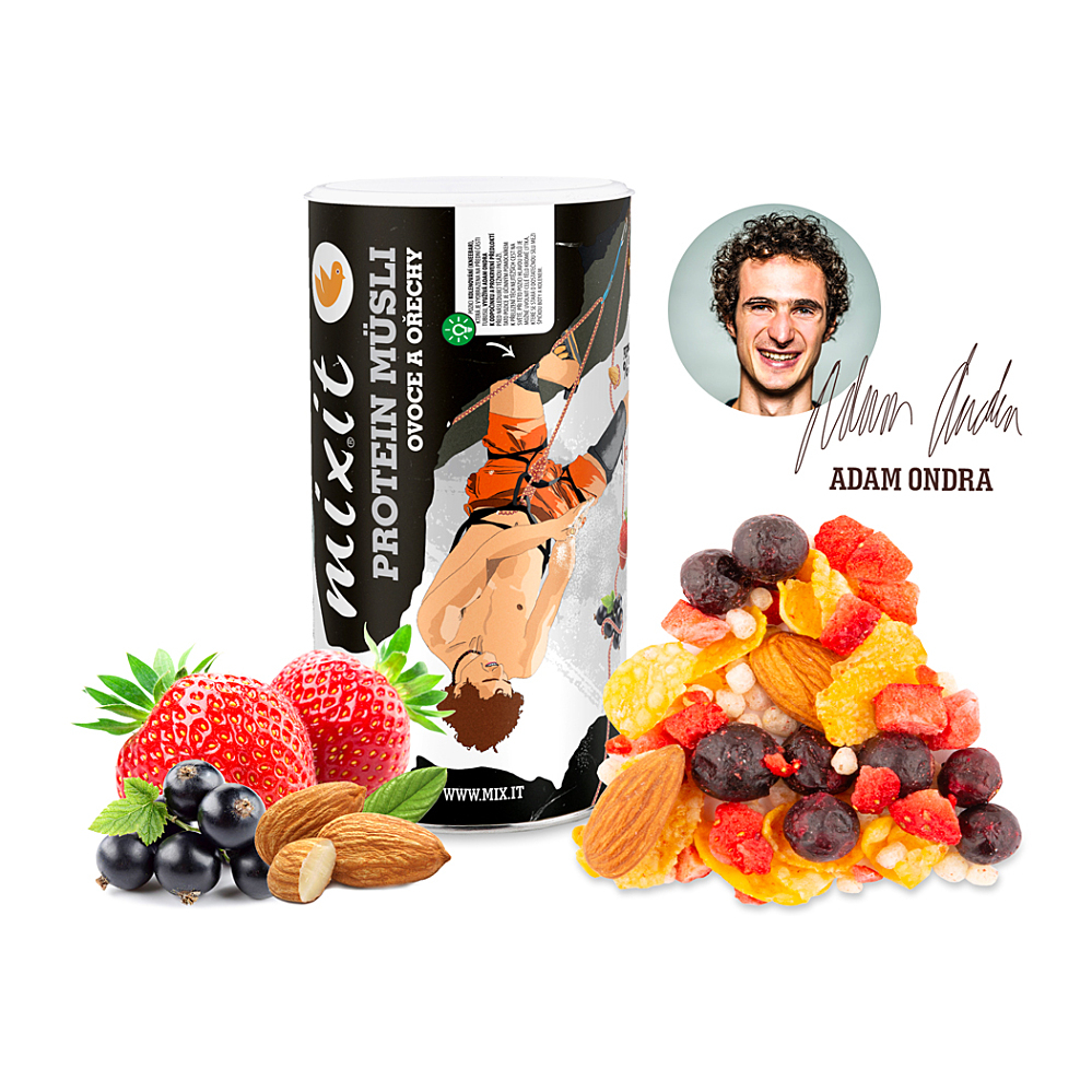 Mixit Proteinové müsli Adama Ondry s ovocem 350 g