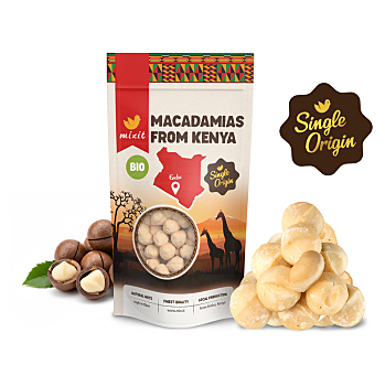 MIXIT Single origin makadamy z Keni 200 g (Ořechové směsi) - Sladké