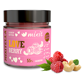 MIXIT Valentýnská mixitella krém 220 g (Čokoládová másla a krémy) - Vícesložkové, Sladké