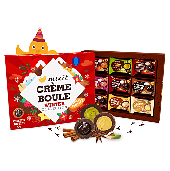 MIXIT Vánoční bouleniera degustační sada créme boulí 270 g (Sušenky, oplatky) - Sladké
