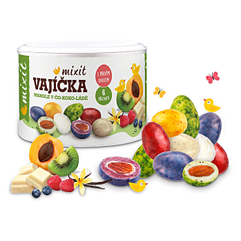 MIXIT Velikokonoční vajíčka 240 g (Mandle) - Sladké