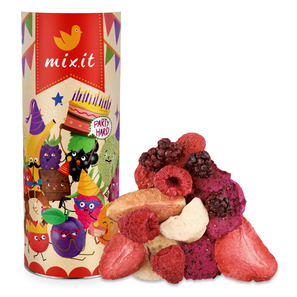 E-shop MIXIT Velké křupavé ovoce narozeninové 140 g