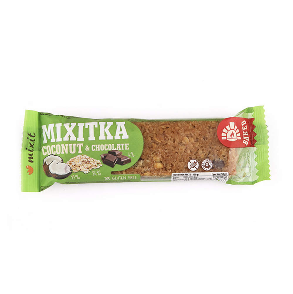 E-shop MIXIT Mixitka bez lepku kokos + čokoláda 50 g