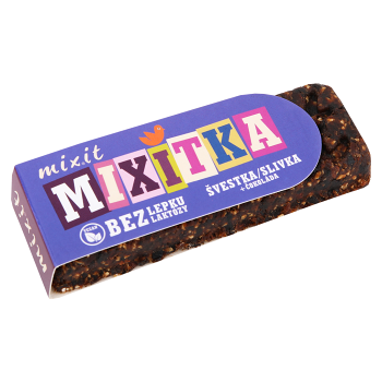 MIXIT Mixitka bez lepku Švestka + čokoláda 50 g
