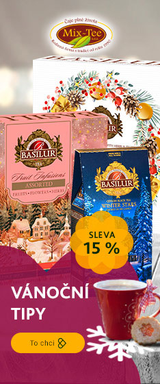 Basilur se slevou 15%