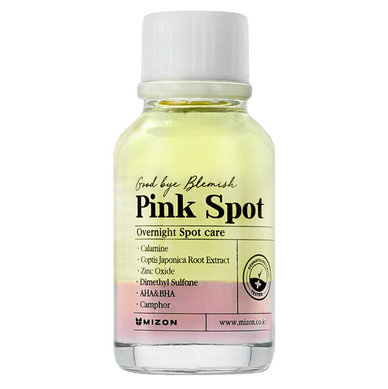 E-shop MIZON Noční sérum s pudrem proti akné Pink Spot Good Bye Blemish 19 ml