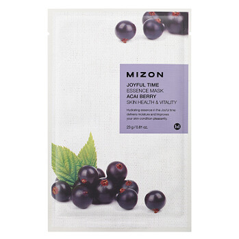 MIZON Joyful Time Plátýnková 3D maska s Acai Berry 23 g (Korejská kosmetika) - Vyživující