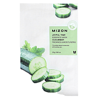 MIZON Joyful Time Plátýnková 3D maska s okurkou 23 g