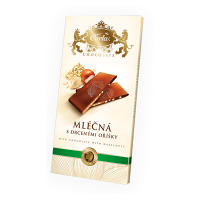 CARLA Mléčná čokoláda s drcenými oříšky 80 g