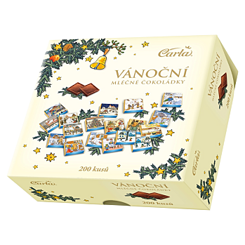 CARLA Mléčná neapolitánka 200 kusů (Čokolády) - Mléčné