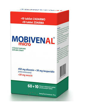 MOBIVENAL micro 60+10 tablet ZDARMA