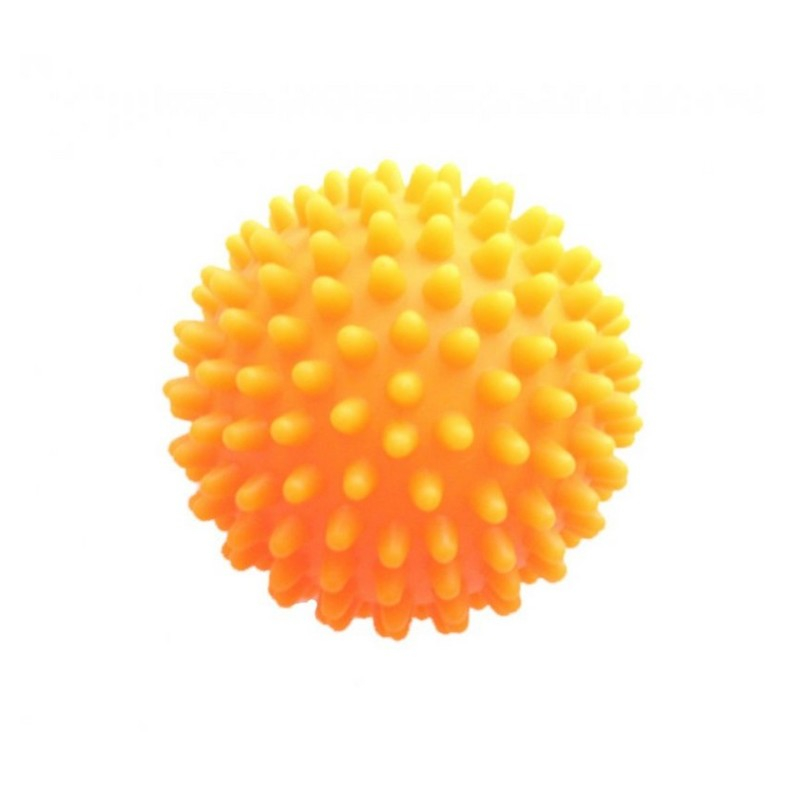 Levně MODOM Masážní míček ježek oranžový 7 cm