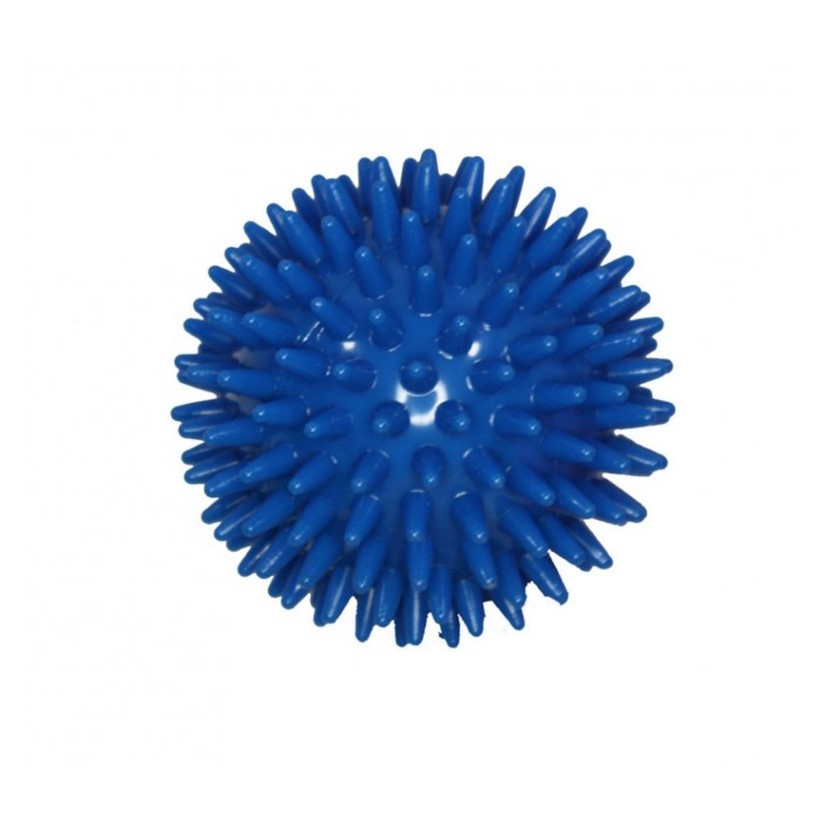 Levně MODOM Masážní míček ježek modrý 8 cm