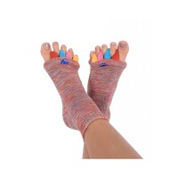 HAPPY FEET Adjustační ponožky multicolor velikost L