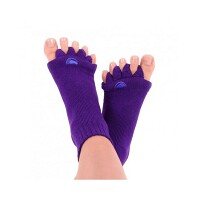 HAPPY FEET Adjustační ponožky purple velikost S