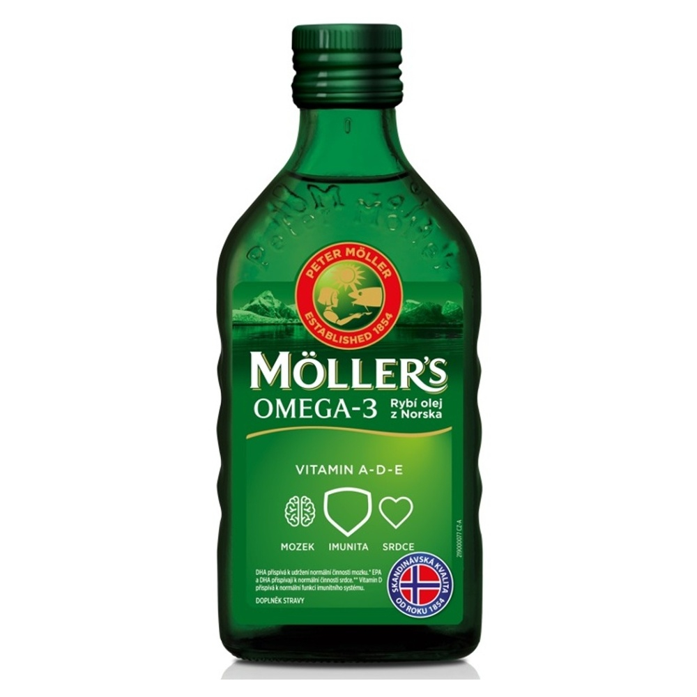 Levně MÖLLER´S Omega 3 Natur olej 250 ml