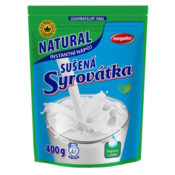 MOGADOR Syrovátka sušená natural instantní nápoj 400 g (Syrovátka) - Instantní
