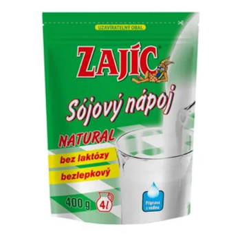 MOGADOR Zajíc sójový nápoj natural 400 g (Sójové nápoje) - Jednodruhové