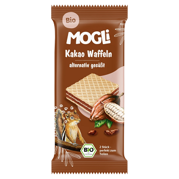 MOGLI Kakaové oplatky 3r+ BIO 15 g (Sušenky, piškoty a dětské křupky) - BIO
