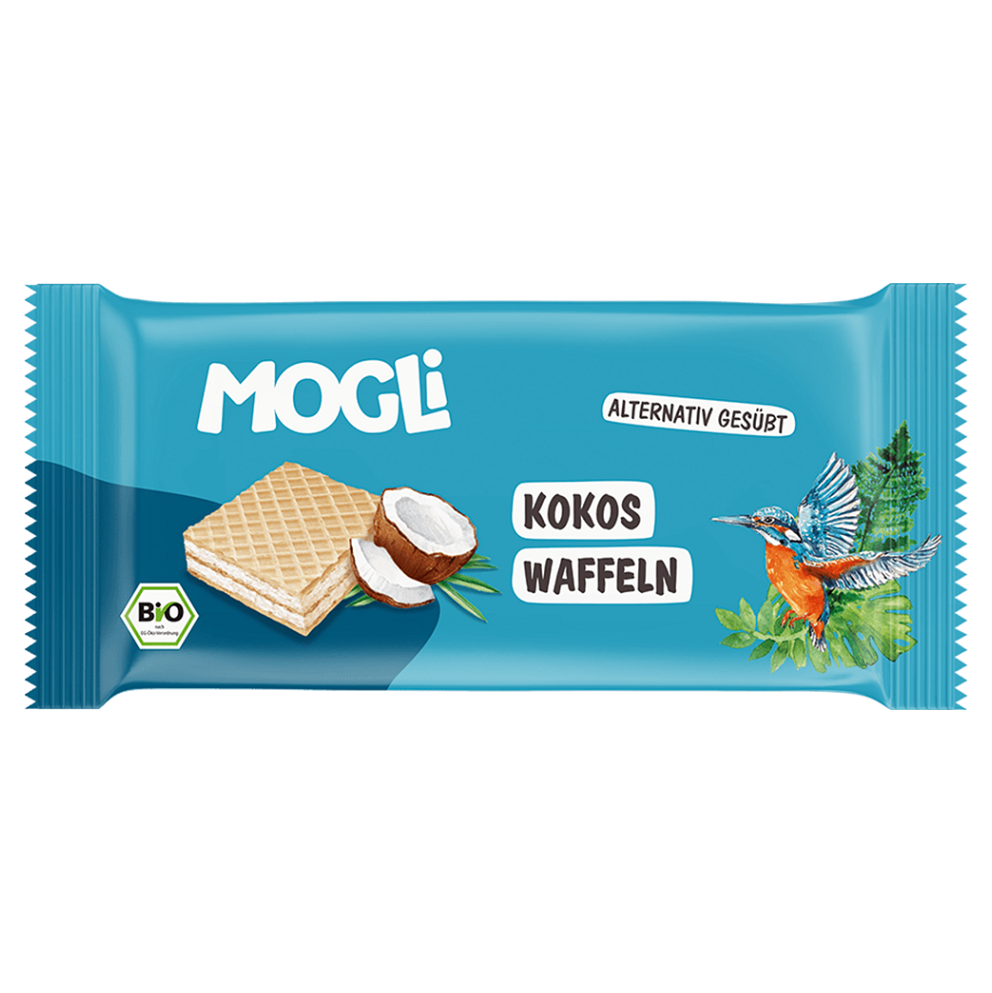 MOGLI Bio kokosové oplatky 3r+ 15 g